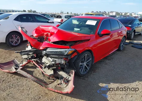 2022 Honda Civic Touring from USA, damaged, VIN 2HGFE1F97NH315552